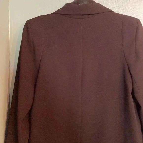 Anthropologie Cartannier women’s black blazer size small - single button - Picture 8 of 9